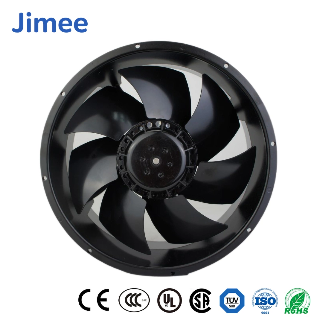 Jimee Motor OEM Customized Screw Mounting China Electric Blower Suppliers Jm12025b1hl 120*120*25mm AC Axial Blowers 120mm Muffin Fan for Exhaust Ventilation