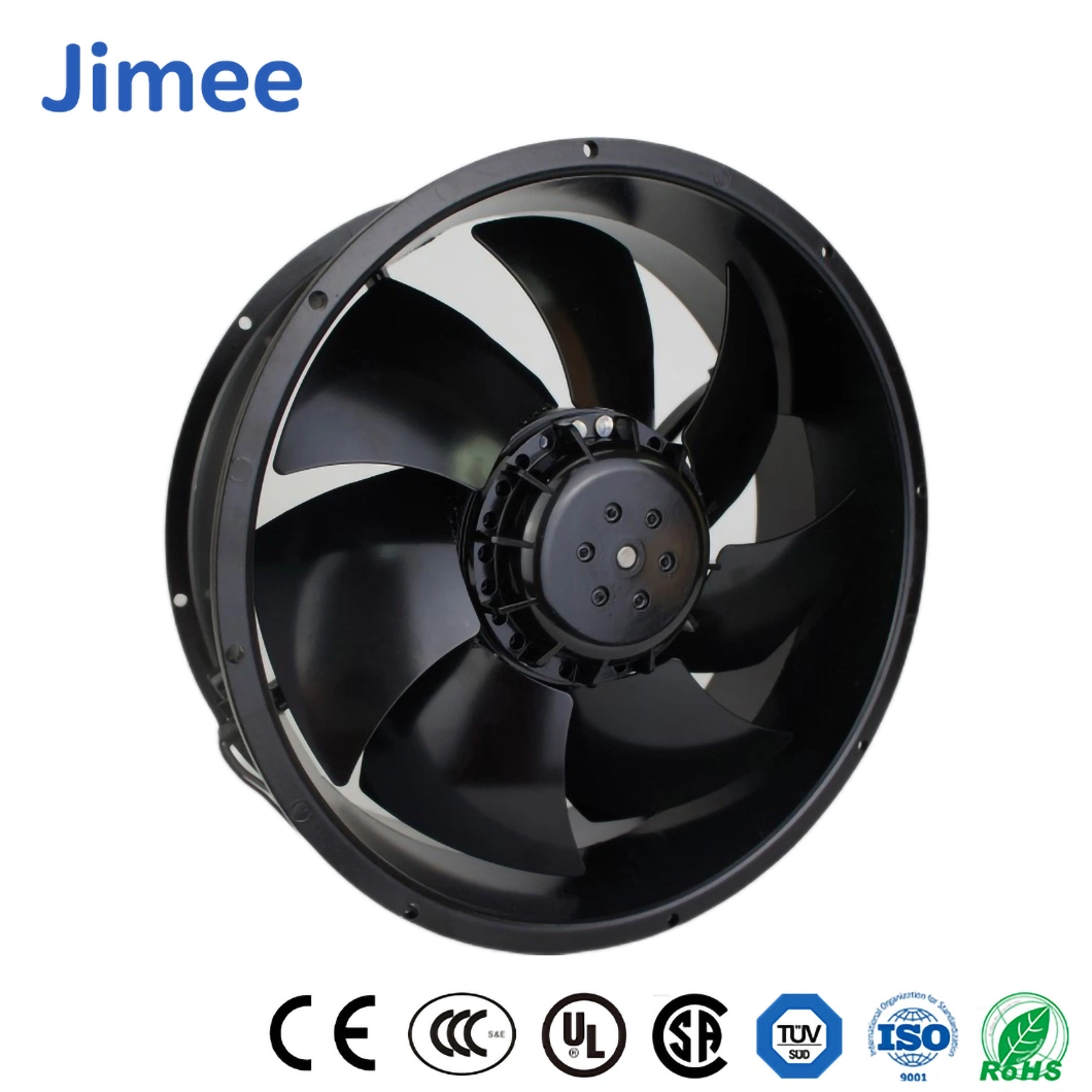 Jimee Motor China Rotary Lobe Blower Suppliers PP Plastic Material Jm8025b2hl 80*80*25mm AC Axial Blowers Custom High Speed Centrifugal Blowers