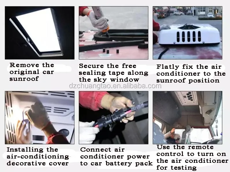 Van Auto Car Cabin Cooling Other Air Conditioning System Parking 12V Rooftop Truck Electric Air Conditioner 24V