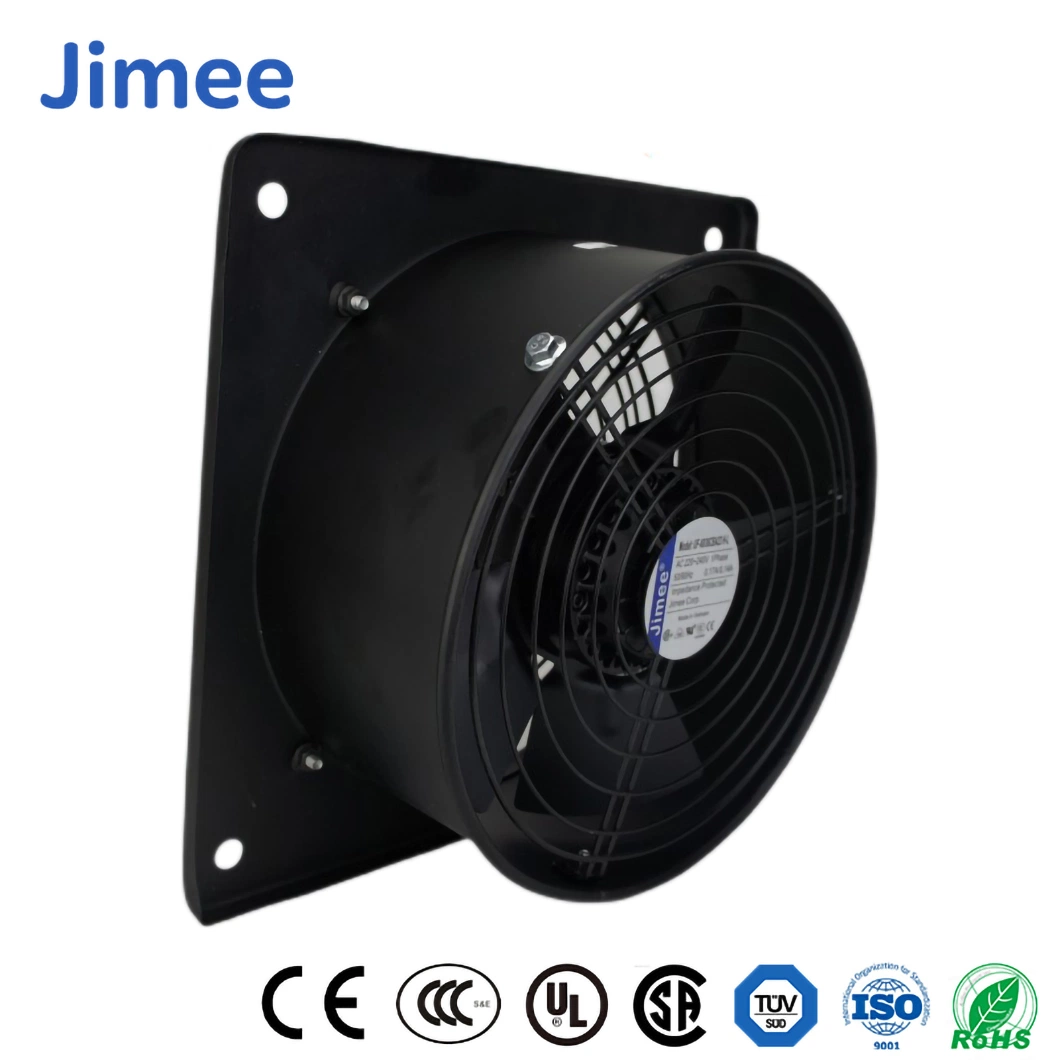 Jimee Motor ODM Customized Air Intake Blower China Low-Pressure Inline Centrifugal Duct Fan Manufacturing Jm12038bhl 120*120*38mm AC Axial Blowers
