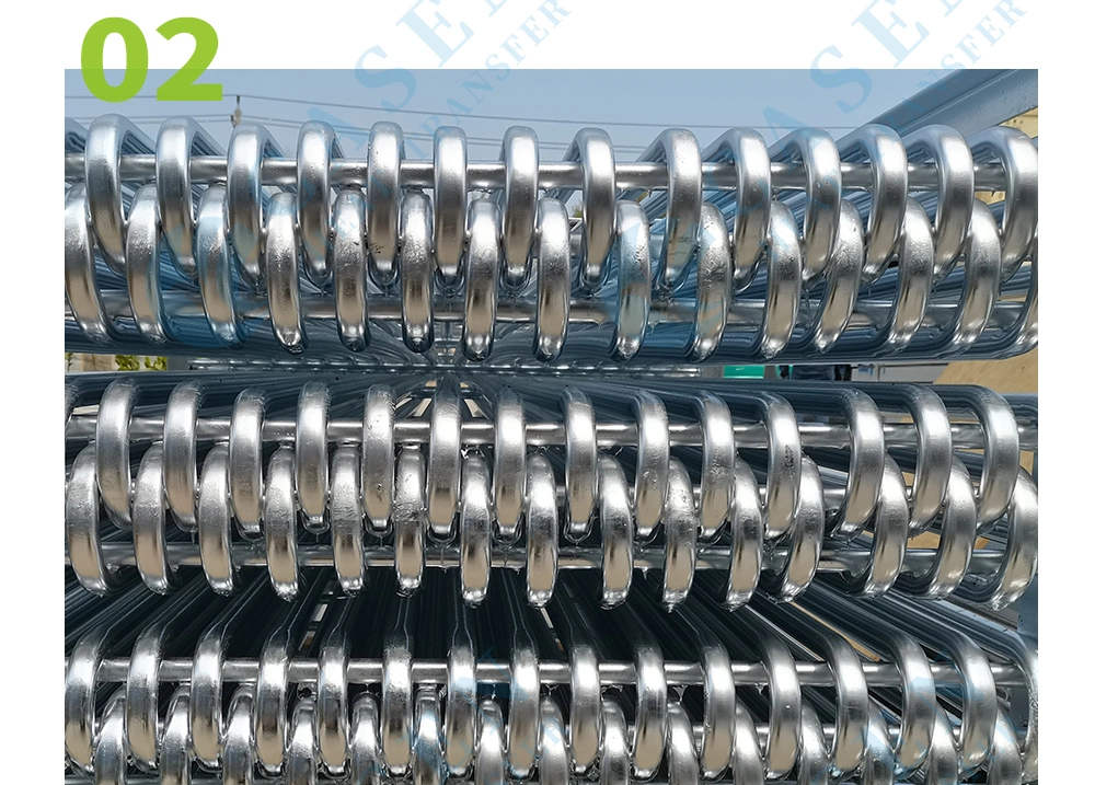 Seamless Hot DIP Galvanized Closed Circuit Evaporator Cooling Tower Coil