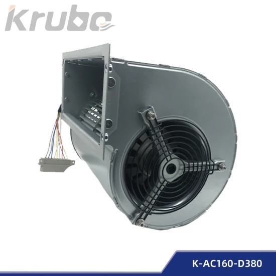 160mm 2710rpm AC Radial Blowers Double Inlet (K