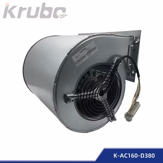 160mm 2710rpm AC Radial Blowers Double Inlet (K