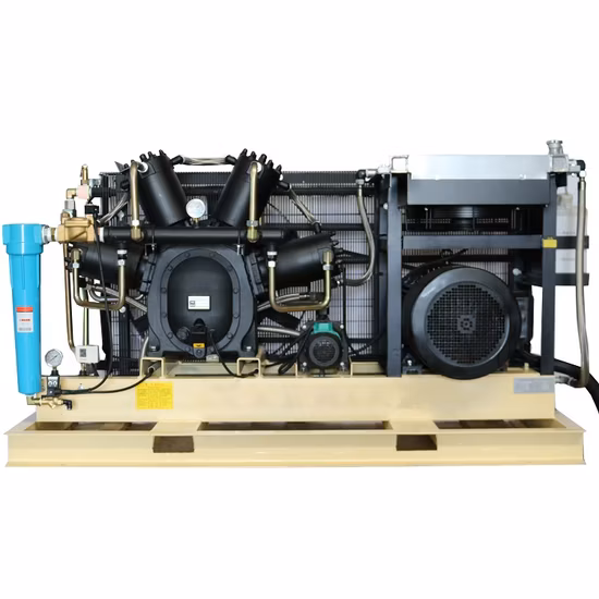 40bar Unit Double Piston Air Compressor 3 Stage Air Compressor Piston