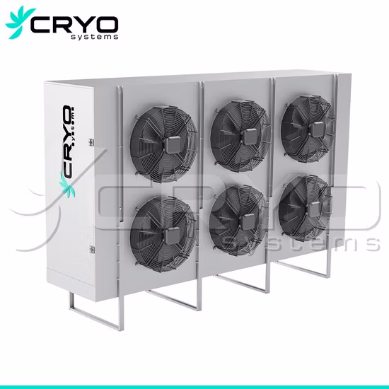Vertical Evaporator Unit for Blast Freezer Unit Coolers Evaporator Cold Storage Industrial Air Cooler