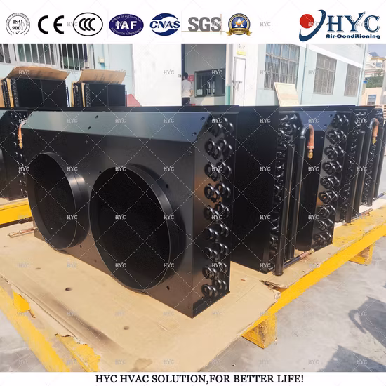 Commercial AC Air Cooled Heat Exchanger Evaporator Condenser Ex
