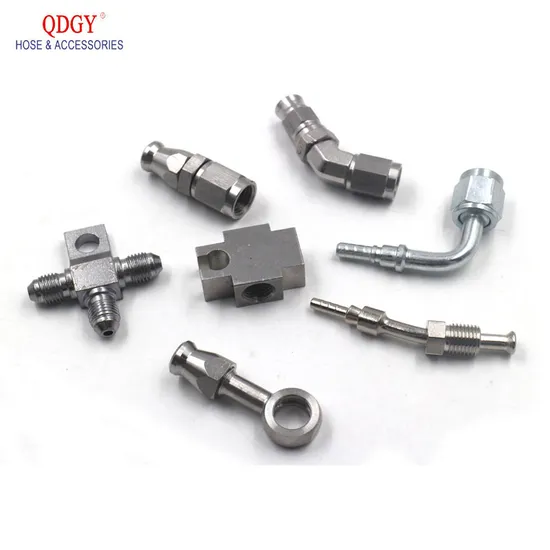 Motorcycle Electric Vehicle Brake Hose Modification M10m8 Steel Throat Brake Oil Pipe Auto Brake Parts 